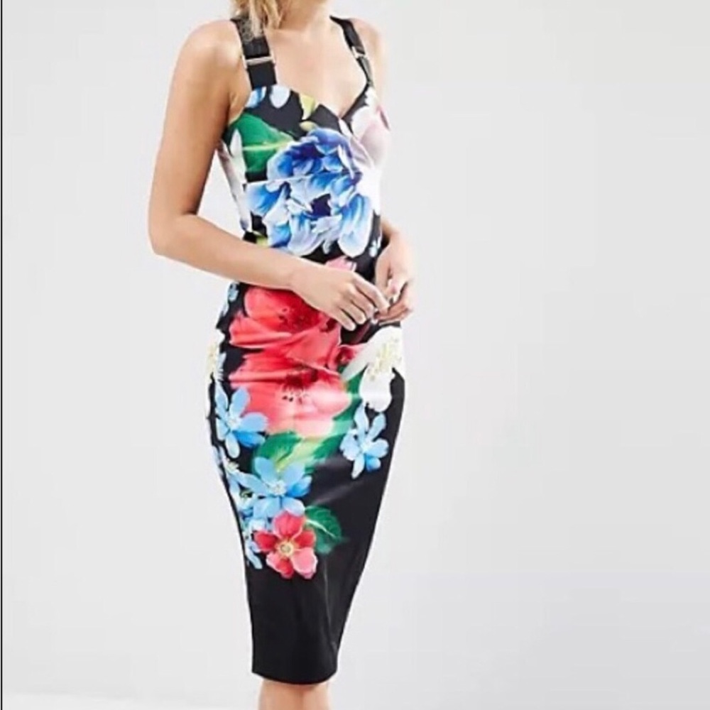 Ted Baker London Alexie Forget Me Not Dress